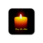 Candlelite Vigil Rubber Square Coaster (4 pack)