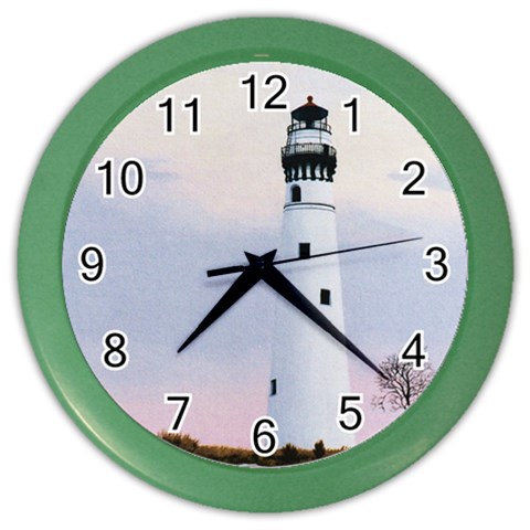 Evening s Light Color Wall Clock from ArtsNow.com Front