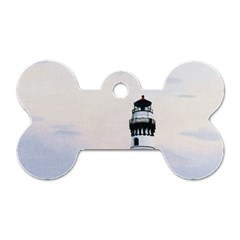 Evening s Light Dog Tag Bone (Two Sides) from ArtsNow.com Front