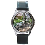 The Quiet Garden Round Metal Watch