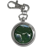 Two White Horses 0002 Key Chain Watch