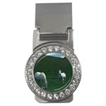 Two White Horses 0002 Money Clip (CZ)