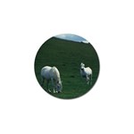 Two White Horses 0002 Golf Ball Marker