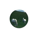 Two White Horses 0002 Golf Ball Marker (10 pack)