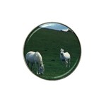 Two White Horses 0002 Hat Clip Ball Marker (10 pack)