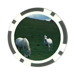 Two White Horses 0002 Poker Chip Card Guard