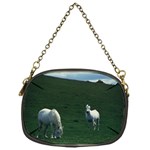 Two White Horses 0002 Chain Purse (One Side)