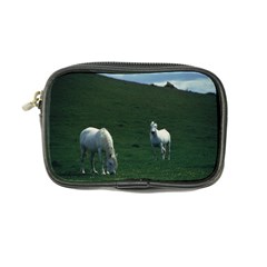 Two White Horses 0002 Coin Purse from ArtsNow.com Front