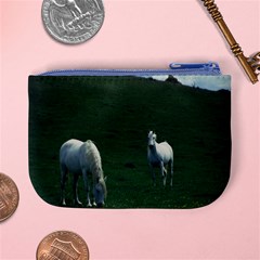 Two White Horses 0002 Mini Coin Purse from ArtsNow.com Back