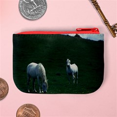 Two White Horses 0002 Mini Coin Purse from ArtsNow.com Back