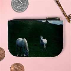 Two White Horses 0002 Mini Coin Purse from ArtsNow.com Back