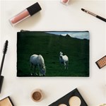 Two White Horses 0002 Cosmetic Bag (Medium)