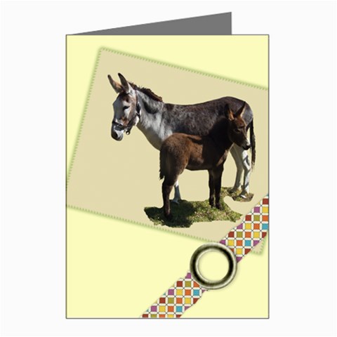 Jennyfoal Greeting Cards (Pkg of 8) from ArtsNow.com Left