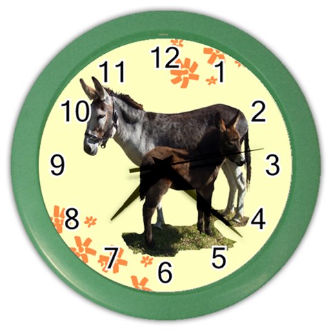 Jennyfoal Color Wall Clock from ArtsNow.com Front