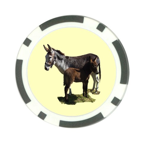 Jennyfoal Poker Chip Card Guard from ArtsNow.com Front