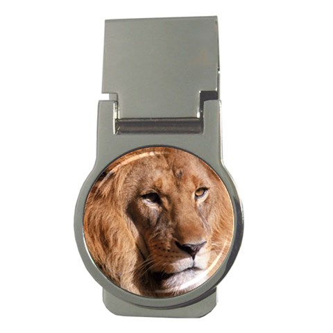 Lion 0006 Money Clip (Round) from ArtsNow.com Front