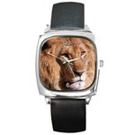 Lion 0006 Square Metal Watch