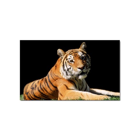 Tiger 0007 Sticker (Rectangular) from ArtsNow.com Front