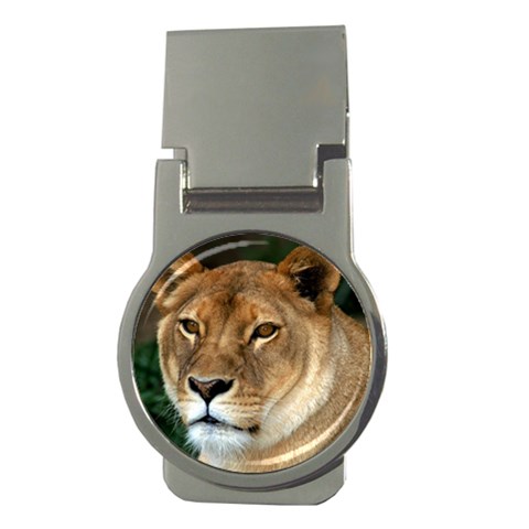 Lioness 0009 Money Clip (Round) from ArtsNow.com Front