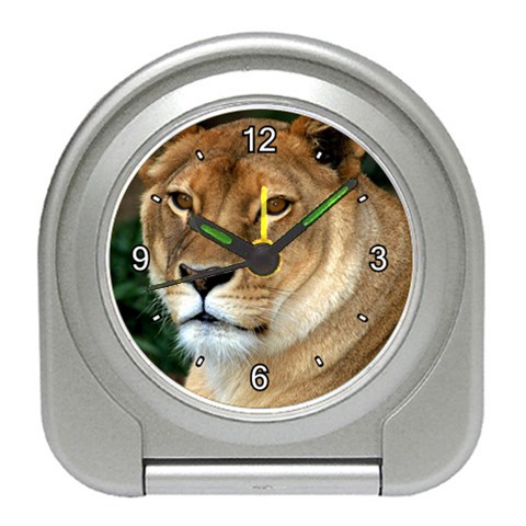 Lioness 0009 Travel Alarm Clock from ArtsNow.com Front