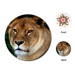 Lioness 0009 Playing Cards (Round)