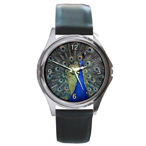 Peocock 0010 Round Metal Watch from ArtsNow.com Front