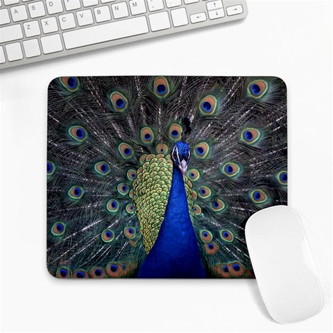 Peocock 0010 Large Mousepad from ArtsNow.com Front