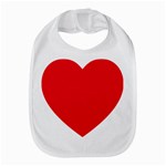 Red Heart Bib