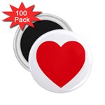 Red Heart 2.25  Magnet (100 pack) 