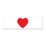 Red Heart Sticker Bumper (100 pack)