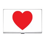 Red Heart Business Card Holder