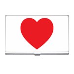 Red Heart Business Card Holder