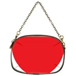 Red Heart Chain Purse (One Side)