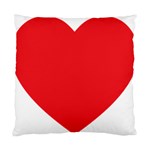 Red Heart Cushion Case (One Side)