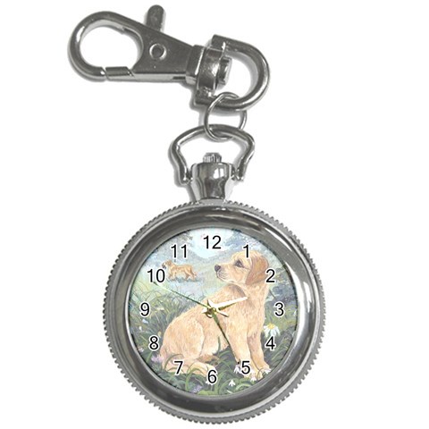 Golden Retriever Key Chain Watch from ArtsNow.com Front