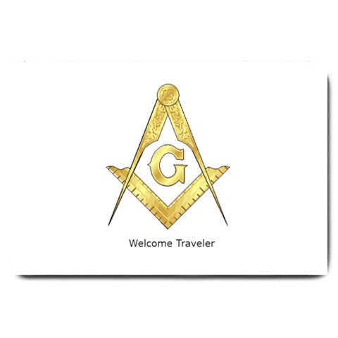 Master  Mason Large Doormat from ArtsNow.com 30 x20  Door Mat