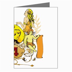 Bone  tattoo Greeting Card from ArtsNow.com Left