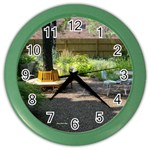 Patio Garden Color Wall Clock