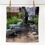 Into The Backyard Garden Face Towel