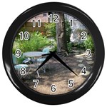 The Backyard Wall Clock (Black)