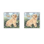 Golden Retriever Cufflinks (Square)