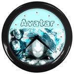 Avatar Clock Wall Clock (Black)