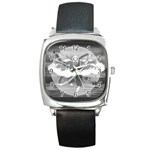 Avatar Watch Square Metal Watch