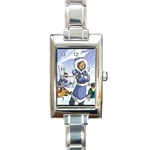 Avatar Watch Rectangular Italian Charm Watch