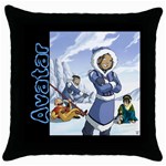 Avatar Pillow Throw Pillow Case (Black)