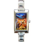 Avatar Watch Rectangular Italian Charm Watch