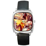 Avatar Wallet Square Metal Watch