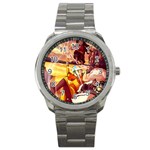 Avatar Wallet Sport Metal Watch