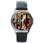 Avatar Wallet Round Metal Watch