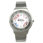 Avatar Wallet Stainless Steel Watch